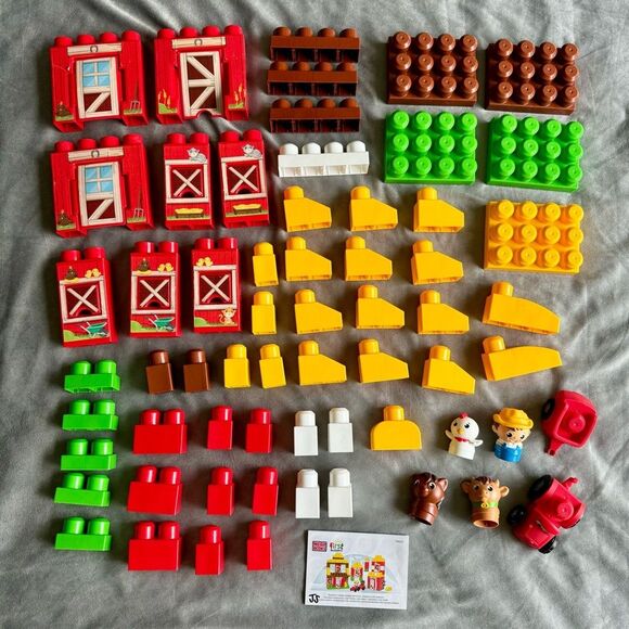 Mega Bloks Friendly Farm Set | Mega Blok | Mega Block | Mega Blocks - Picture 2 of 7